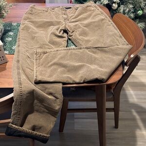 Vintage Wrangler flannel lined jeans